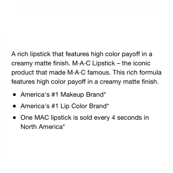 MAC Matte Lipstick DIVA 603 *DISCONTINUED* - Picture 15 of 15